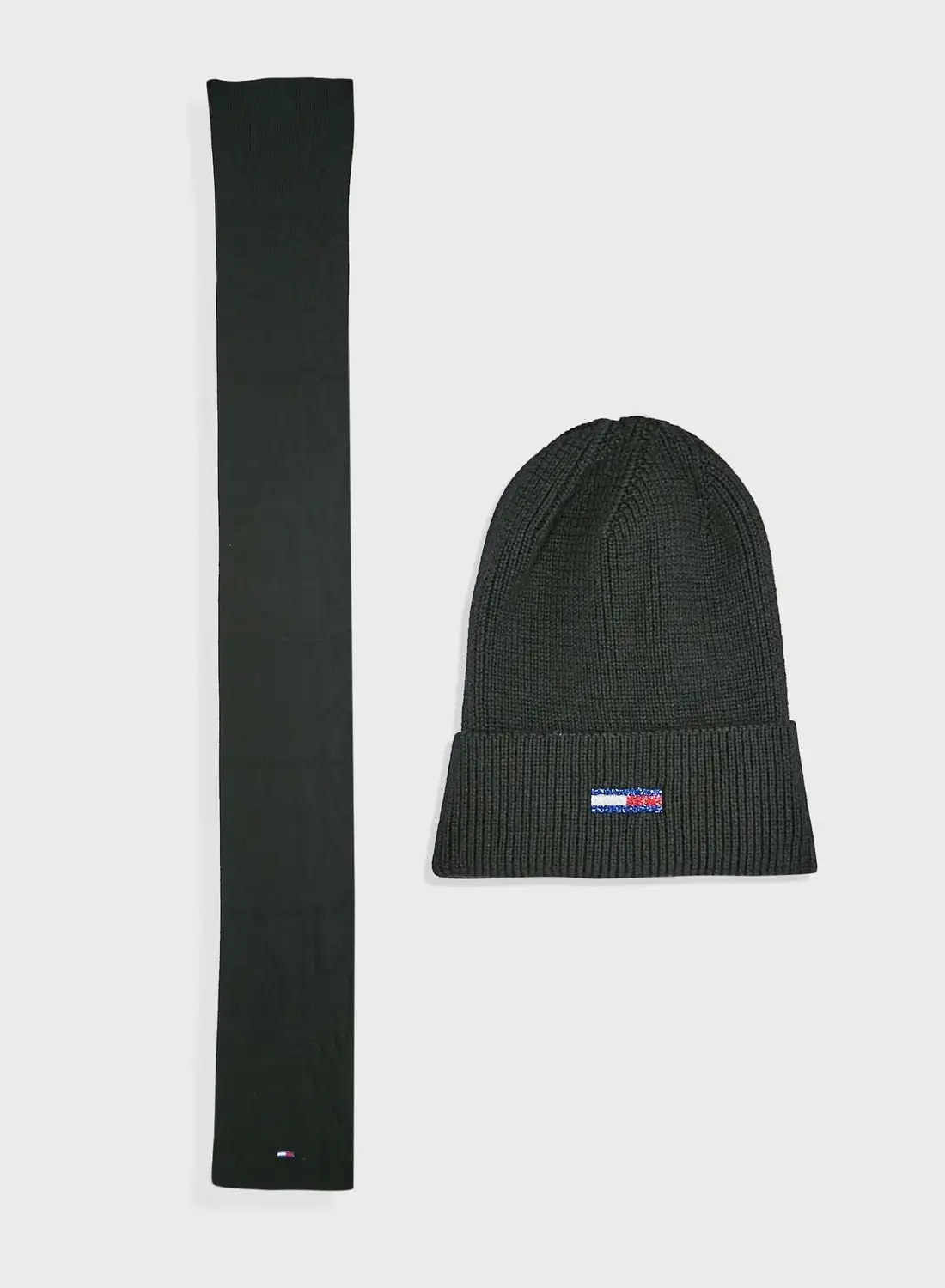TOMMY HILFIGER Set Of Beanie And Scarf