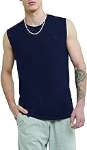 Champion Men's Classic Jersey Muscle Tee, Black, Large