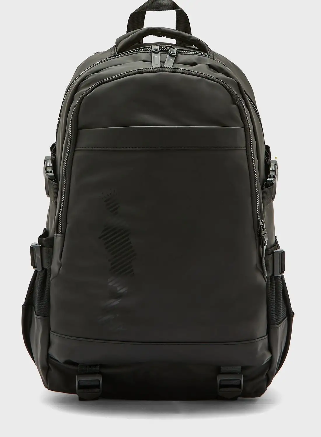 حقيبة ظهر قماشية كاجوال من Seventy Five مع حقيبة كمبيوتر محمول