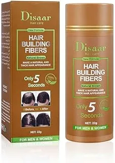 Disaar Hair Building Fibers Brown 22g