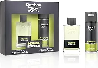 Reebok Inspire Your Mind Eau de Toilette and Deodorant Spray 2-Piece Gift Set for Men