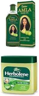 Dabur Amla Hair Oil, 500 ml + Herbolene Petroleum Jelly 225ml