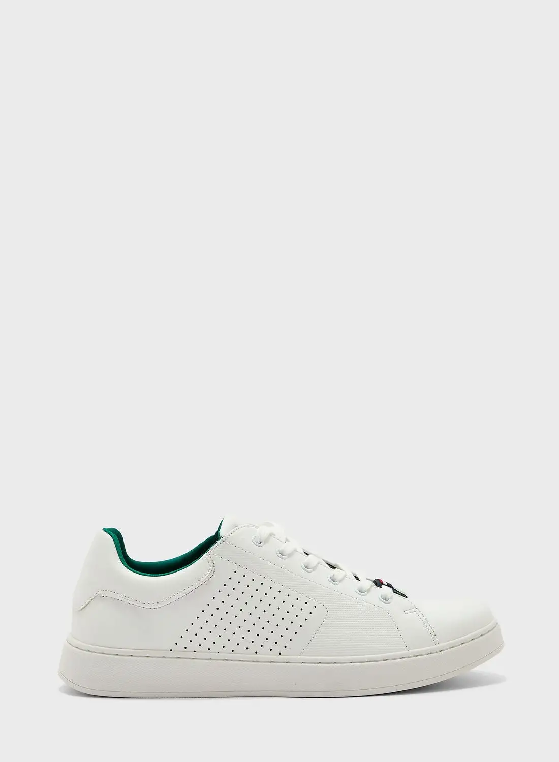 Seventy Five Perforation Detail Casual Sneakers
