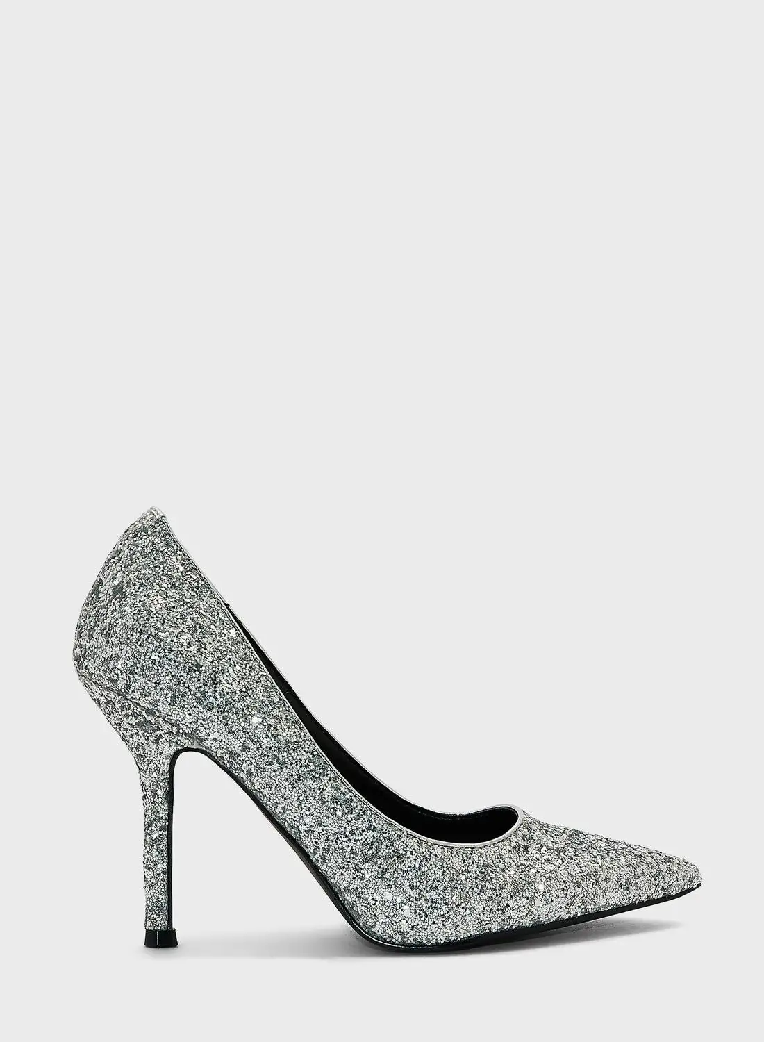 Ginger Glitter Pointed Pump