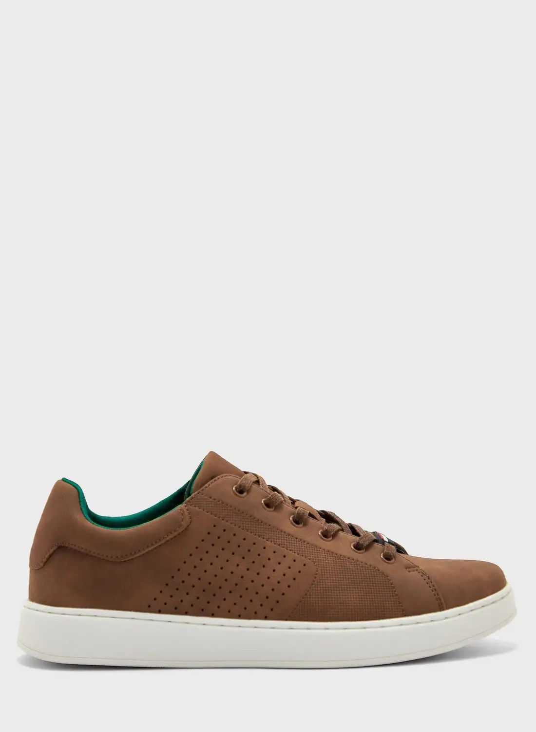 Seventy Five Perforation Detail Casual Sneakers