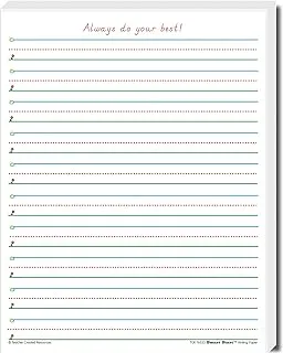 Teacher Created Resources Smart Start 1-2 Writing Paper: 360 Sheets, White, 8-1/2 x 11 in (76533)
