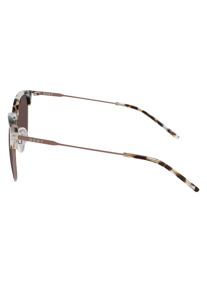 DKNY Women's Round Sunglasses - 48032-275-5220 - Lens Size: 52 Mm