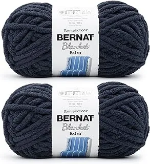 Bernat Blanket Extra Chunky Chenile Acrylic Yarn - 2 Pack