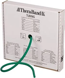 THERABAND Professional Heavy Resistance Tubing Dispenser Box, 25-Foot Length, Green
