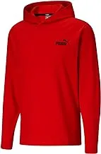 PUMA mens Essentials Long Sleeve Hooded Jersey Top T-Shirt