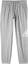 adidas mens Essentials Single Jersey Tapered Badge of Sport Joggers Pants