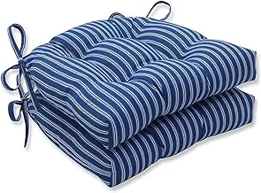 Pillow Perfect Outdoor Indoor Resort Stripe 5 ' X 2 4 Chair Pads, 15.5