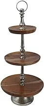 Ali Baba Cave 3-Tyre Acecia Wood Cake Stand