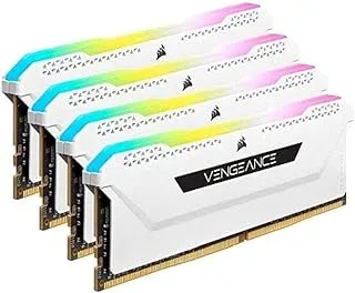 CORSAIR VENGEANCE RGB PRO SL 64GB (4x16GB) DDR4 3600 (PC4-28800) C18 1.35V - White