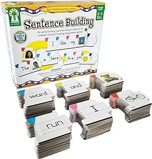 Sentence Building for Kids, Sight Word Builder Literary Resource for Early Reading, Speech, Writing, and Language Practice, Educational Games for Kids Ages 5+ (86 pc)