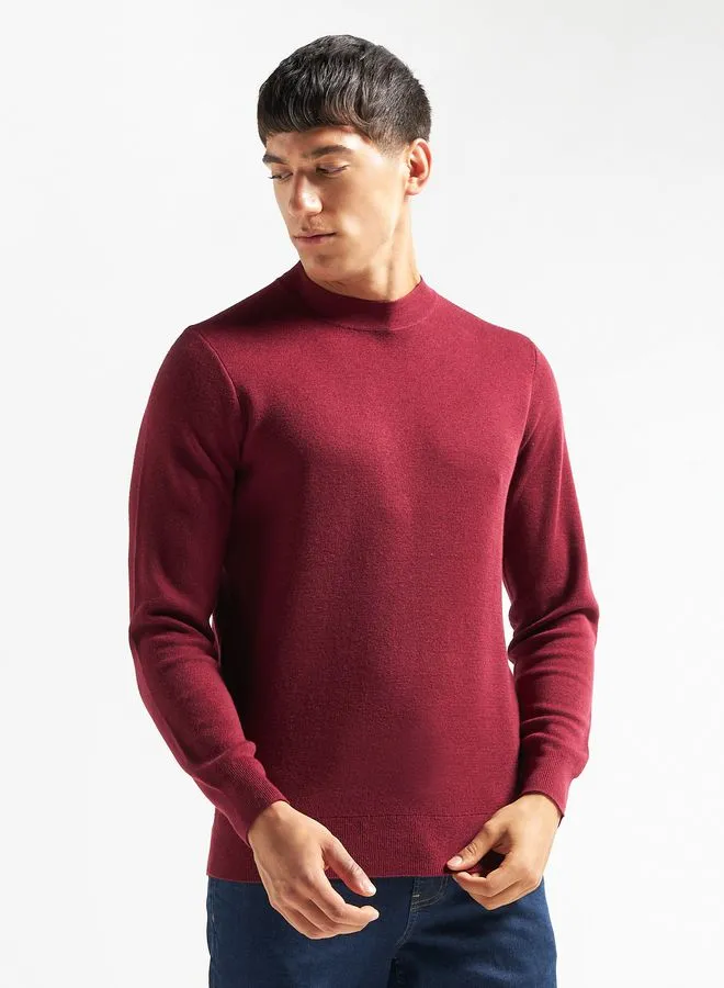 FAV High Neck Knitted Sweater