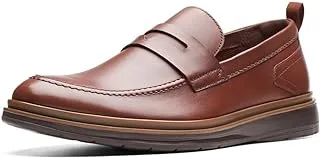 Clarks British Tan Leather Chantry Easy Mens Casual Slip on Size 41