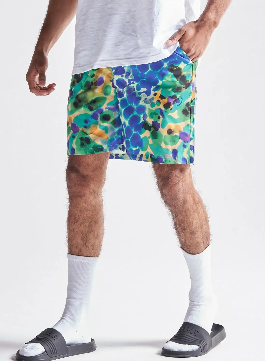 FAV All Over Print Swim Shorts