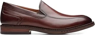 Clarks Brown Leather Un Hugh Step Mens Formal Slip on Size 47