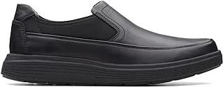 Clarks Black Leather Un Abode Go Mens Casual Slip on Size 46