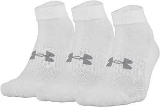 Under Armour unisex-adult Cotton Low Cut Socks, Multipairs Socks (pack of 3)