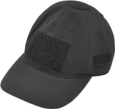 HAZARD 4 PMC SmartSkin Softshell Modular Velcro Patch Tactical Ball Cap - Black