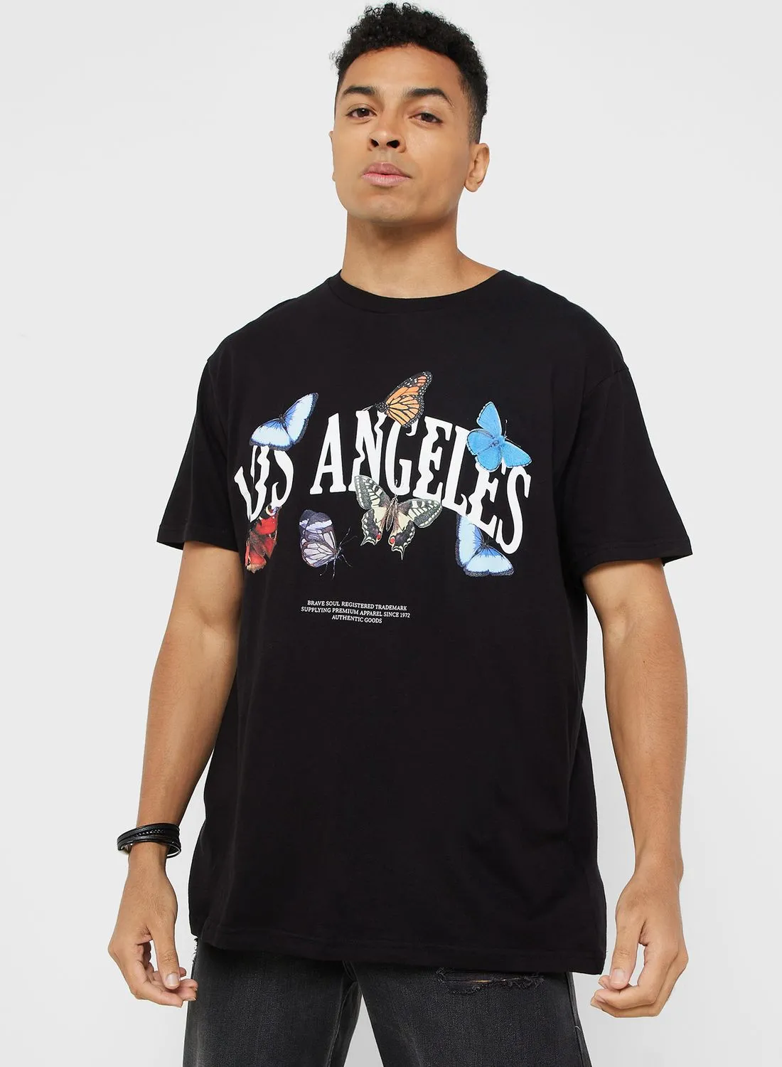BRAVE SOUL Los Angeles T-Shirt