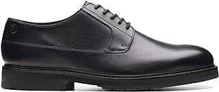 Clarks Black Leather Craft North Lace Mens Formal Lace up Size 46