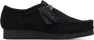 Clarks Black Suede WallabeeEVO Mens Casual Lace up Size 46