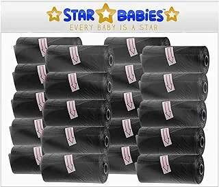 Star Babies - Scented Bag Pack of 20/300 Bags - Black