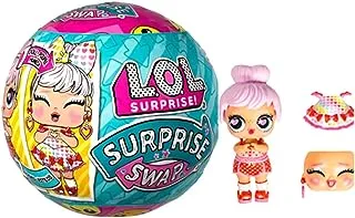 LOL Surprise! Surprise Swap Tots with Collectible Doll, Extra Expression, 2 Looks in One, Water Unboxing Surprise, Limited Edition Doll- Great Gift for Girls Age 3+