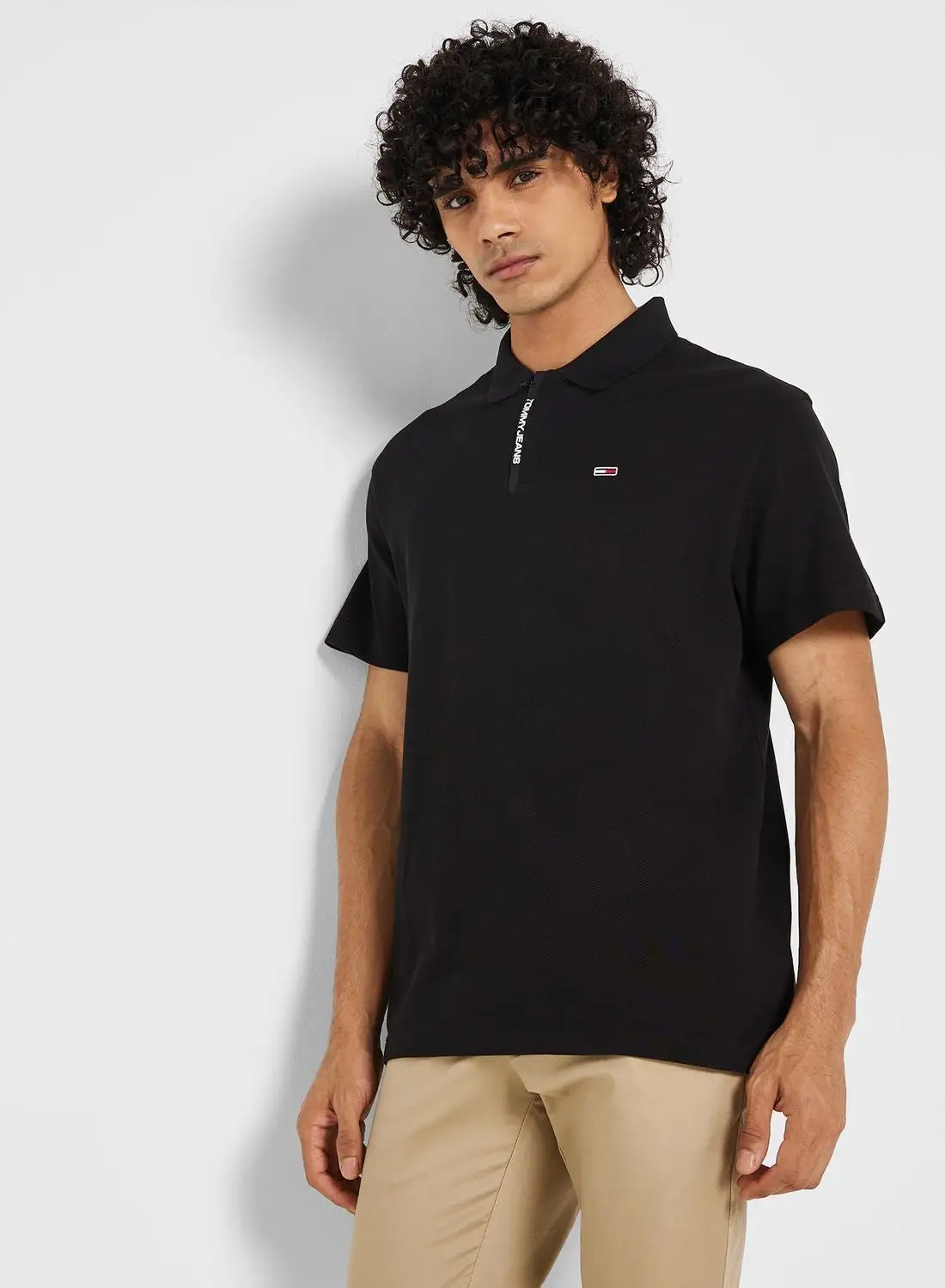 TOMMY JEANS Logo Polo