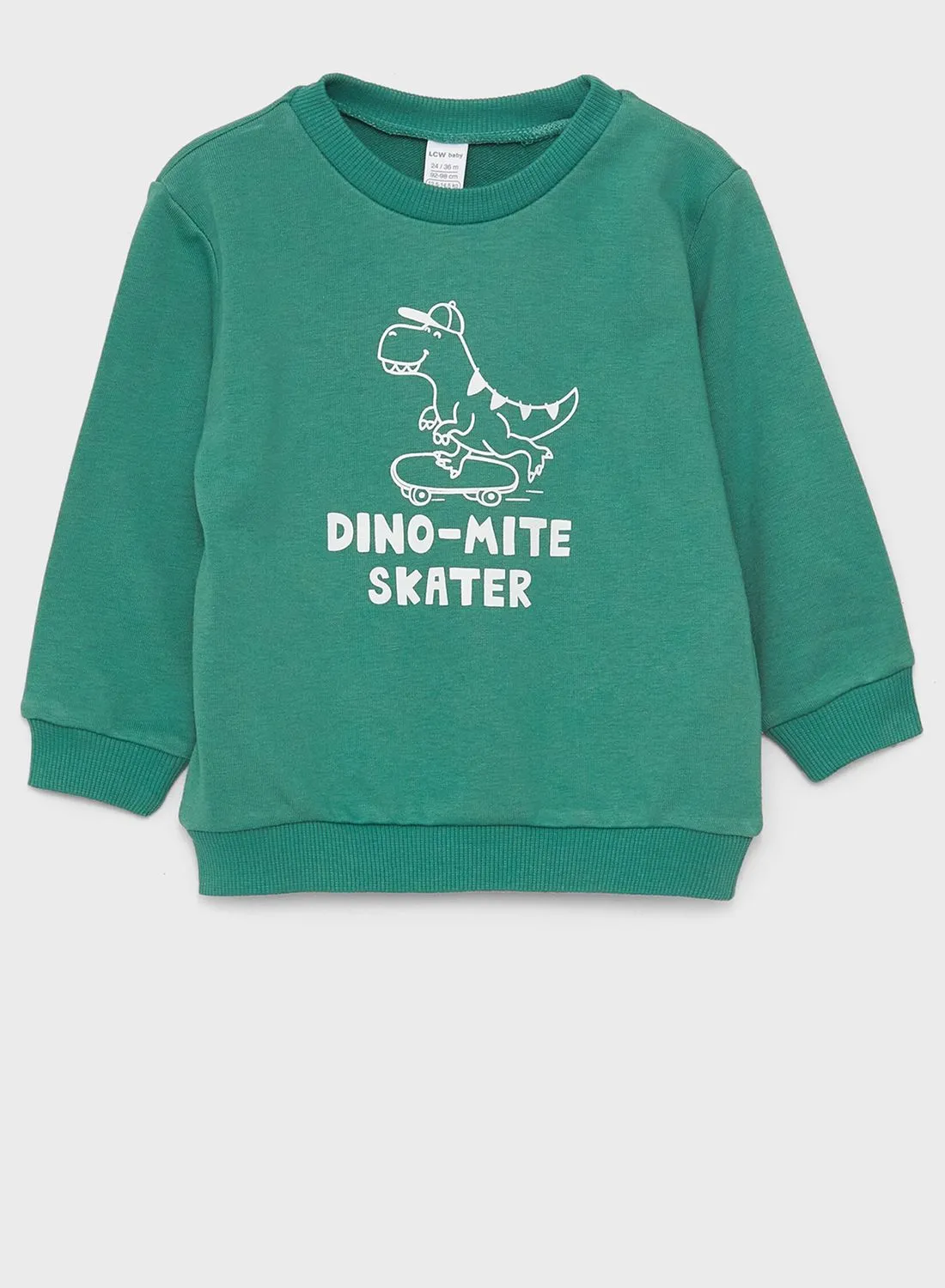 LC WAIKIKI Infant Dino Print Sweatshirt