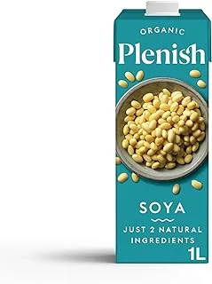 Plenish Organic Unsweetened Soya Milk (1 Litre)