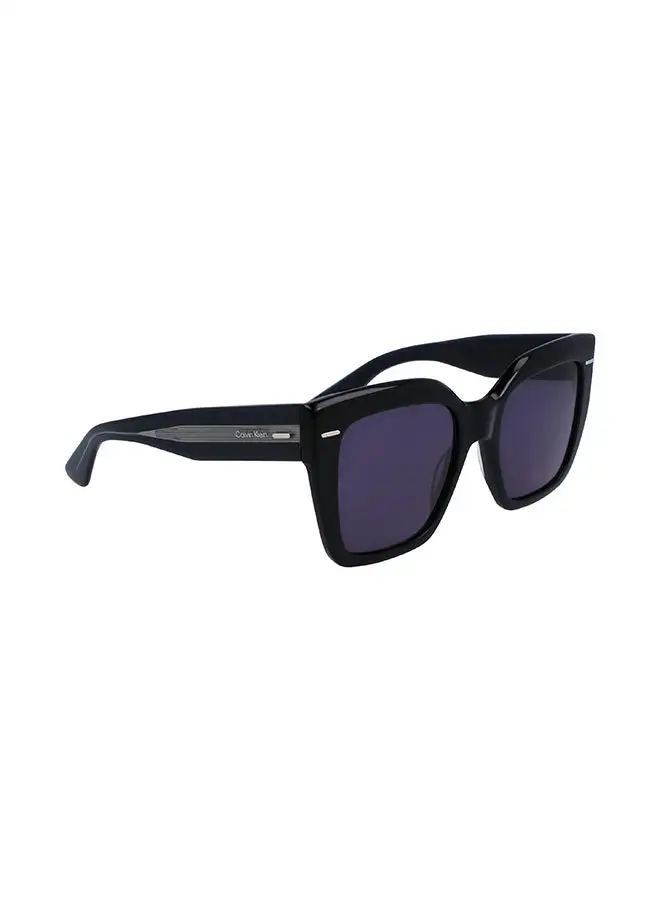 CALVIN KLEIN Women's Rectangular Sunglasses - CK23508S-001-5420 - Lens Size: 54 Mm