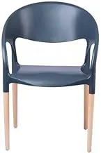 Sultan Gardens Luna Arm Chair - Antracite (Gray), Aluminium Legs 80x58x50 cm