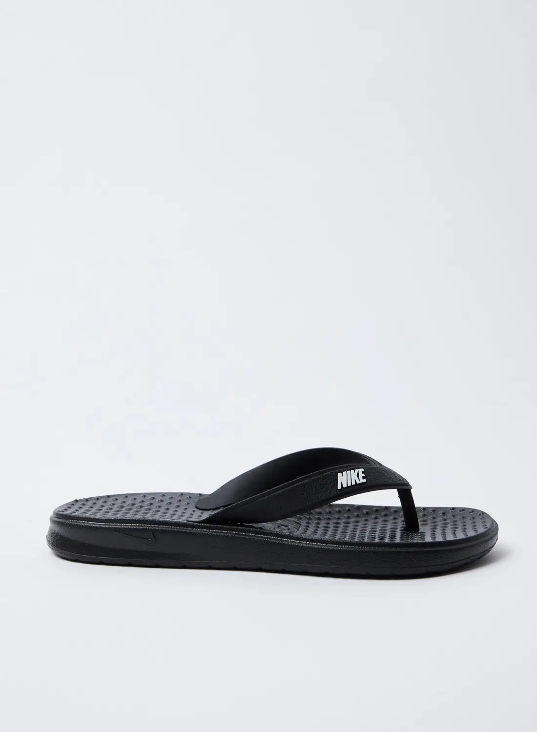 Nike Solay Thong Flip Flops Black/White