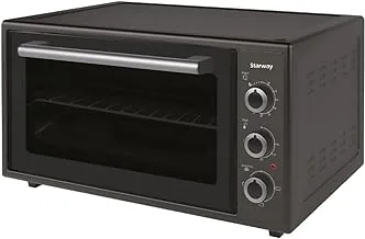 Starway 3 Functions Double Glass Mechanical Timer Electric Oven, 45 Liter Capacity
