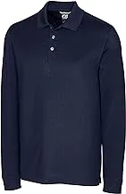 Cutter & Buck Men's 35+UPF, Long Sleeve Advantage Polo Shirt