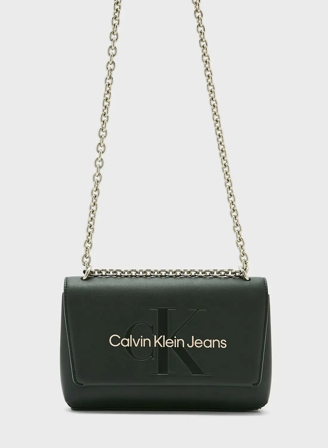 Calvin Klein Jeans Monogram Detailed Crossbody