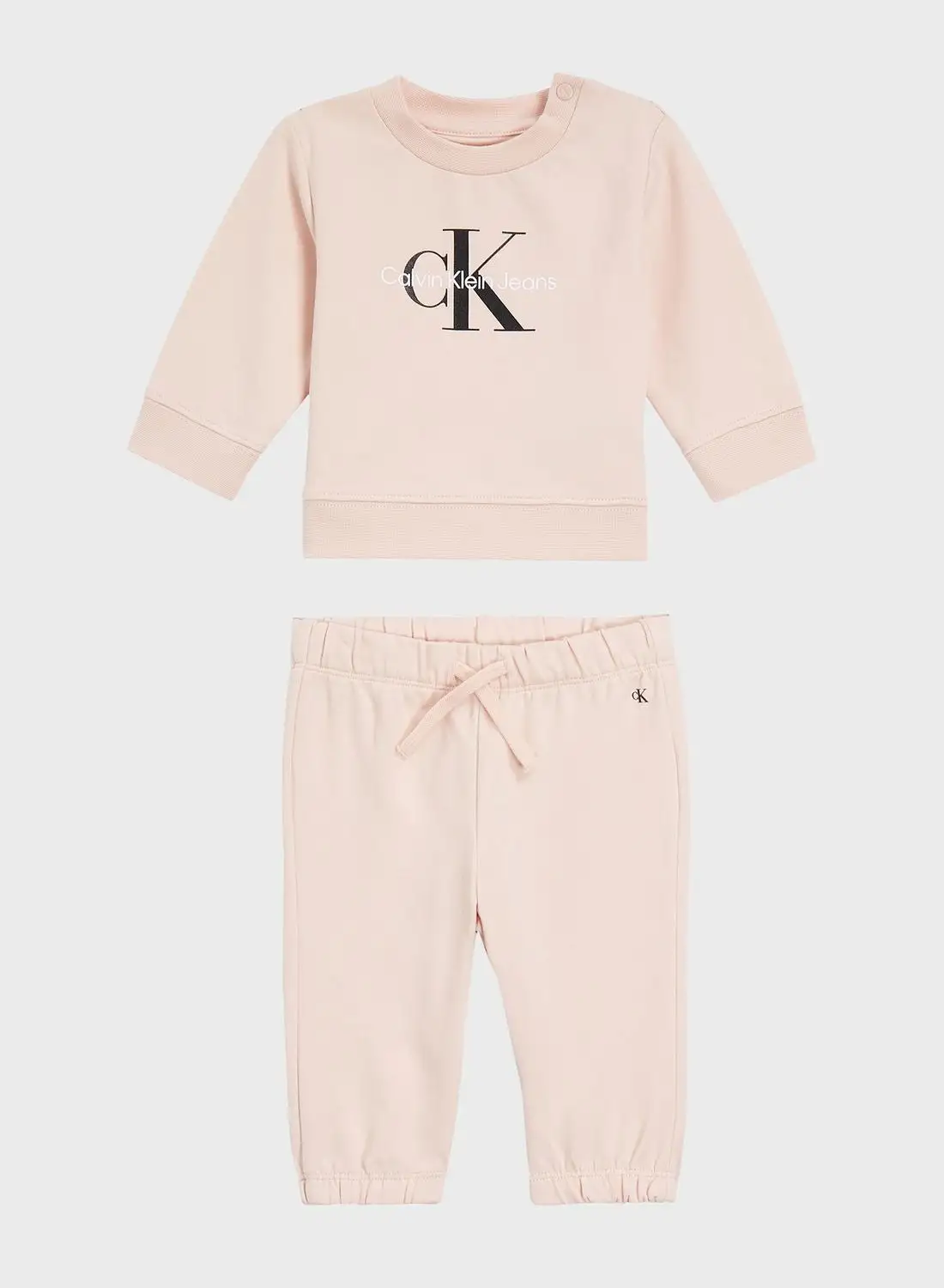 Calvin Klein Jeans Infant Logo Sweatshirt Set