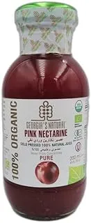 Georgia's Natural Organic Pure Pink Nectarine Juice, 200 ml