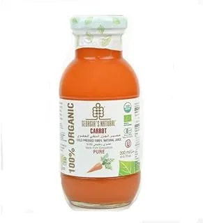 Georgia's Natural Organic Carrot Juice, 200 ml