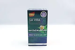 La Vida Earl Gray Green Tea Bags, 20 X 2g - Pack of 1