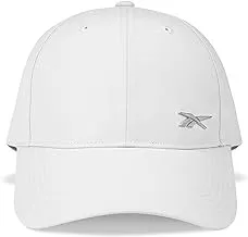 Reebok [Ree cycled Vector Low Profile Metal Badge Cap with Medium Curved Brim and Breathable 6 Panel Design