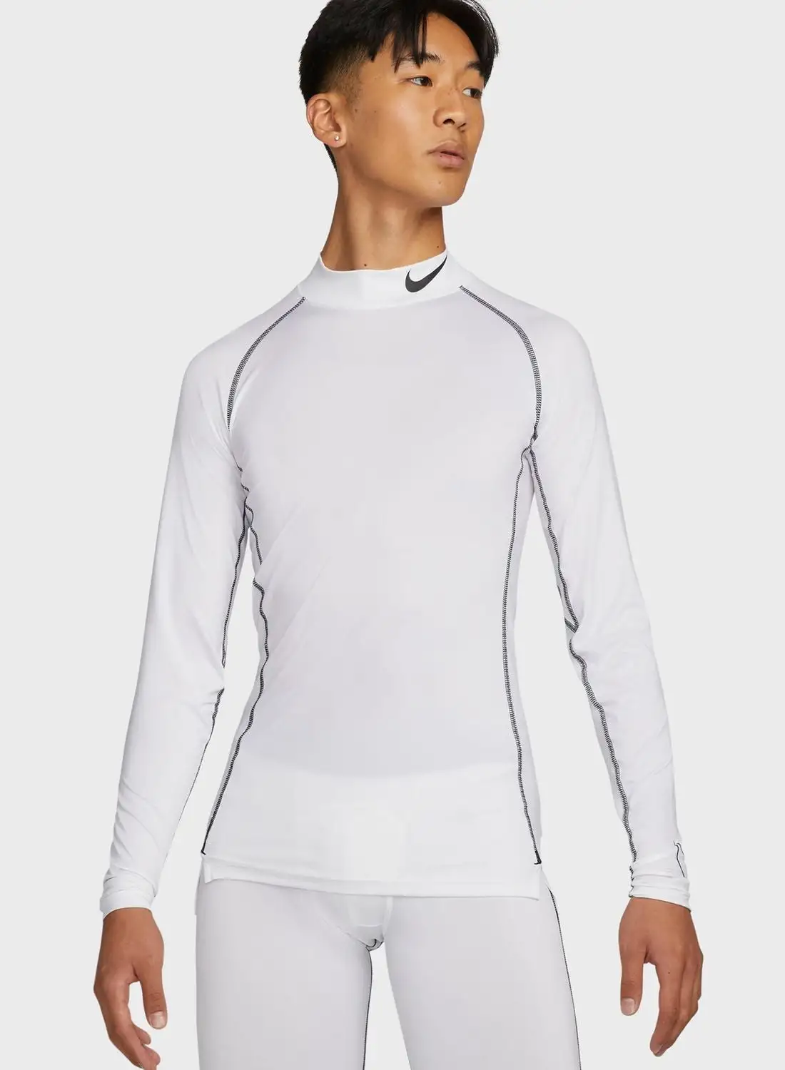 Nike Dri-Fit Pro Mock Neck T-Shirt