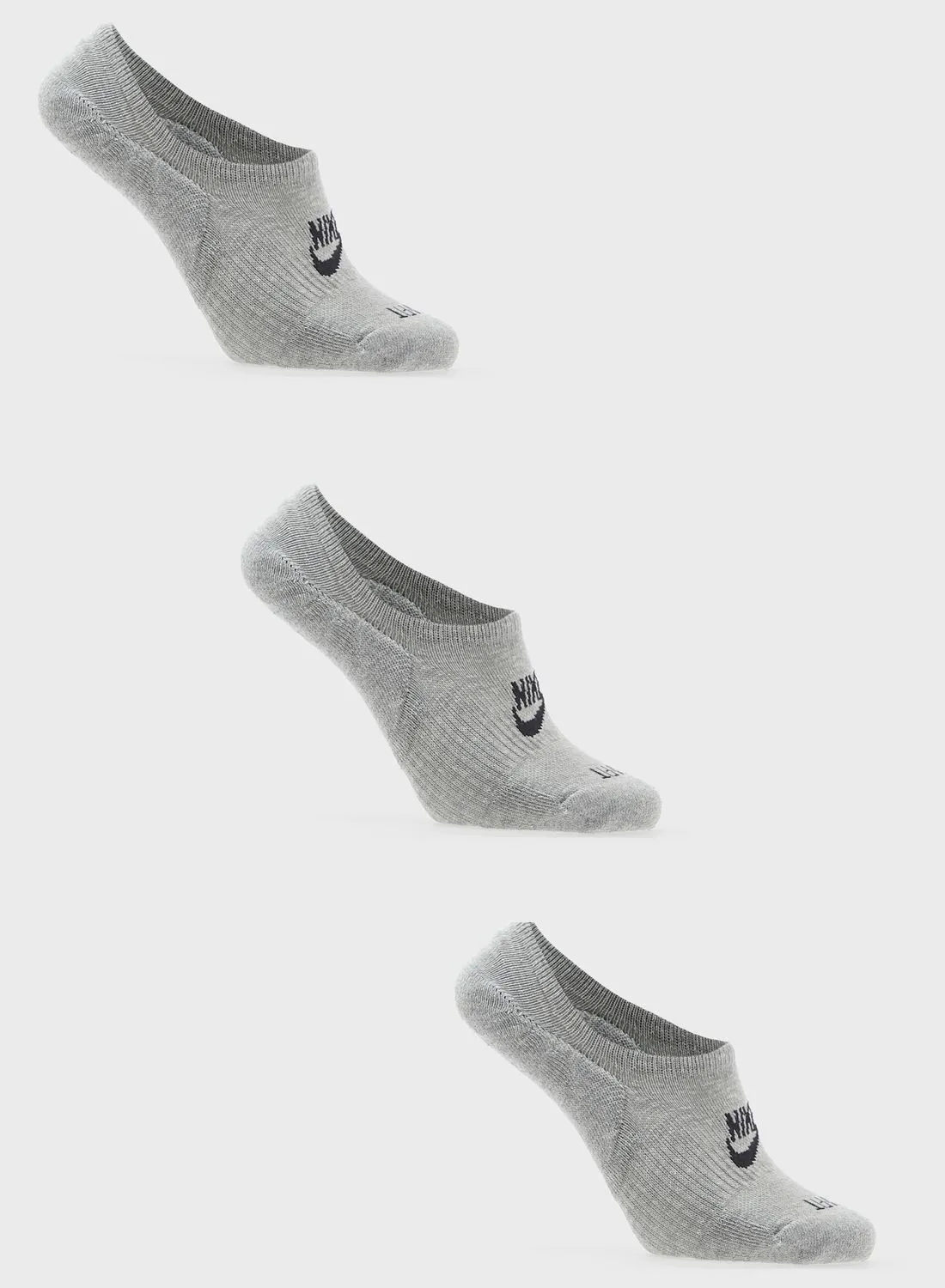 مجموعة من 3 جوارب للقدم من Nike Everyday Futura