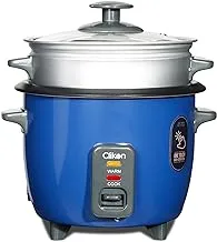 CLIKON RICE COOKER WITH STEAMER, 0.6L, 350W, CK2700, WITH 2 YEARS WARRANTY