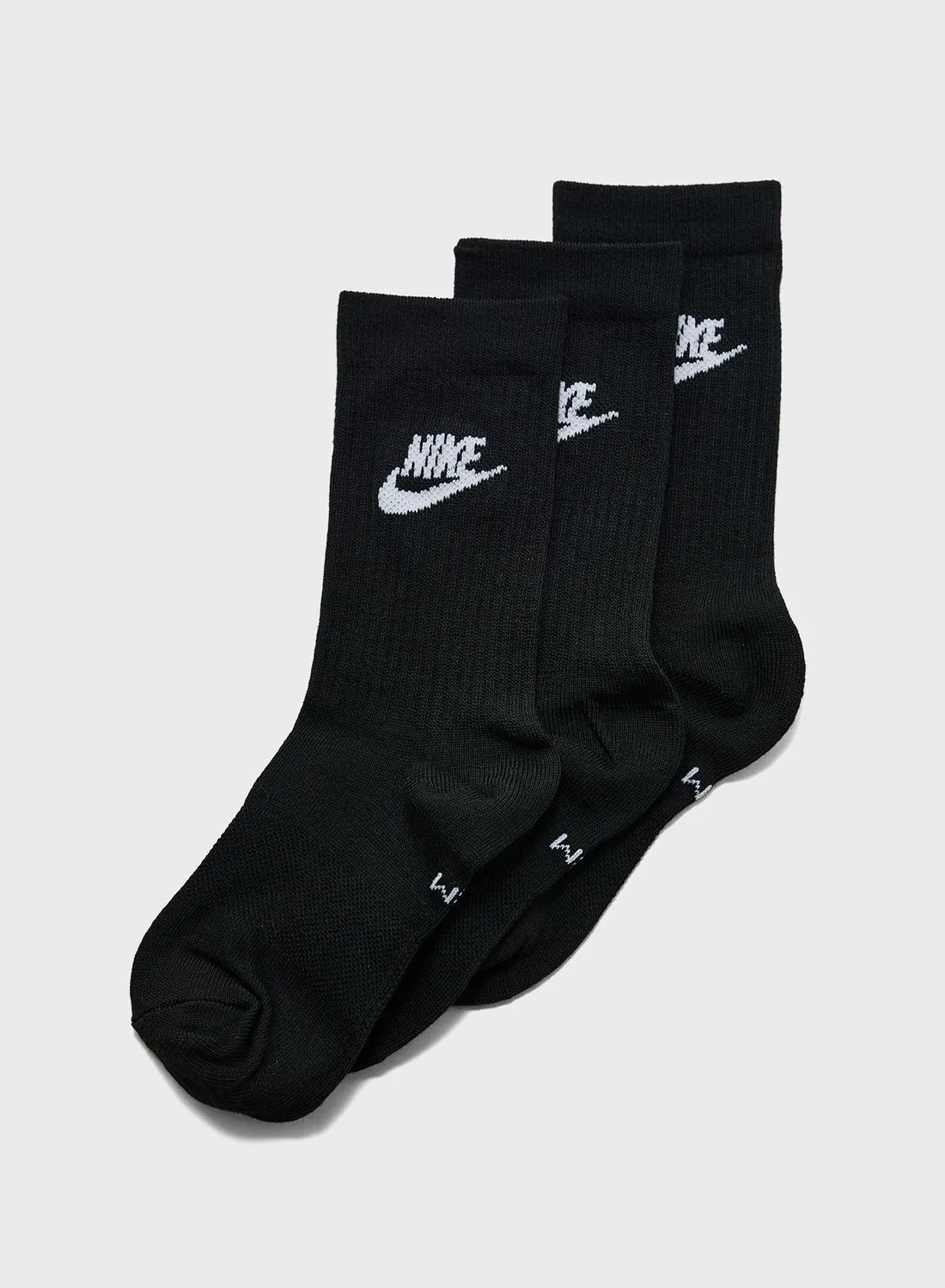 Nike 3 Pack Nsw Everyday Essential Crew Socks