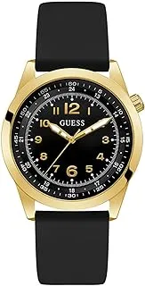 GUESS MAX Men's Watch, Black, strip